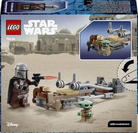 Stavebnice LEGO® Star Wars™ 75436 Mandalorian a Grogu a spídrová motorka 

 obrázek produktu 5 z 9