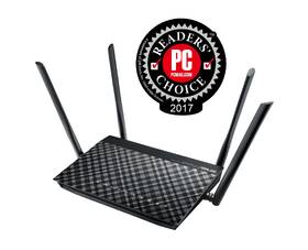 Router Asus DSL-AC55U - AC1200 dvoupásmový ADSL/VDSL Wi-Fi Modem router 
