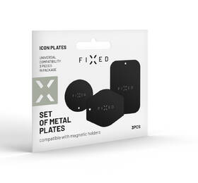 Sada magnetických plíšků FIXED Icon Plates, 3ks černý

 obrázek produktu 6 z 6