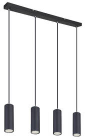 Závěsné svítidlo GLOBO Robby, 4x GU10 černé

 obrázek produktu 1 z 3