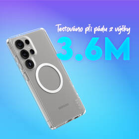 Kryt na mobil PanzerGlass CARE Urban Combat Qi na Samsung Galaxy S25 Ultra bílý/průhledný

 obrázek produktu 8 z 10