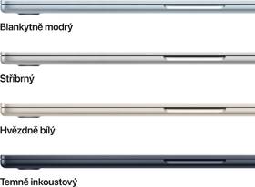 Notebook Apple 15" M4 10× GPU, 16GB, 512GB - blankytně modrý CZ 

 obrázek produktu 2 z 10