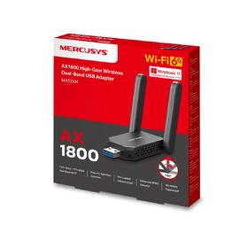Wi-Fi adaptér Mercusys MA72XH černý

 obrázek produktu 12 z 12