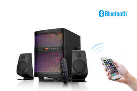 Reproduktory Fenda F&D F580X 2.1, bluetooth, rádio, USB, dálkové ovládání černé

 obrázek produktu 3 z 4