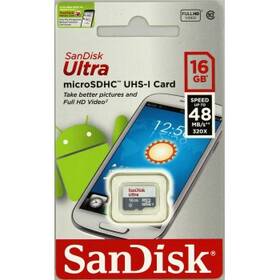 Paměťová karta SANDISK 16GB UHS-I U1 (48R/48W) šedá

 obrázek produktu 2 z 2