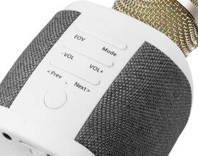 Přenosný reproduktor Technaxx FABRIC, karaoke mikrofon šedý

 obrázek produktu 1 z 7