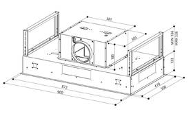 Odsavač par Faber ONYX-C X/V A90 
