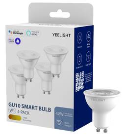 Chytrá žárovka Yeelight Smart Bulb W1, GU10, 4,8W, teplá bílá, stmívatelná, 4ks 

 obrázek produktu 4 z 4
