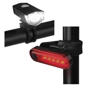 Svítilna EMOS LED přední + zadní, nabíjecí, na kolo, 90 lm 

 obrázek produktu 3 z 13