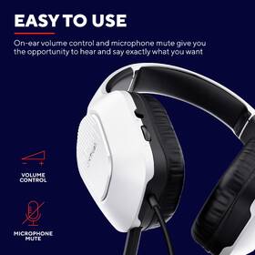 Headset Trust GXT 415W Zirox bílý

 obrázek produktu 11 z 12