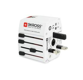 Cestovní adaptér SKROSS MUV USB, USB A+C, univerzální pro 150 zemí 

 obrázek produktu 2 z 10