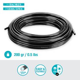 Trubka rozdělovací Gardena MicroDrip System 4,6 mm, 15 m 

 obrázek produktu 1 z 3
