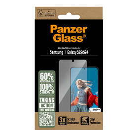 Tvrzené sklo PanzerGlass Ultra-Wide Fit na Samsung Galaxy S25 

 obrázek produktu 4 z 11
