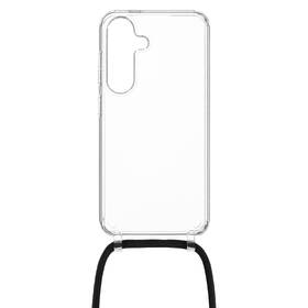 Kryt na mobil FIXED Pure Neck s černou šňůrkou na krk na Samsung Galaxy S25 průhledný

 obrázek produktu 1 z 4