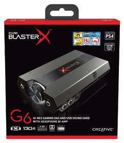 Zvuková karta Creative Sound BlasterX G6 černá

 obrázek produktu 6 z 19