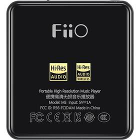 HiFi přenosný digitální přehrávač FiiO M5 černý

 obrázek produktu 1 z 4