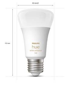 Startovací sada Philips Bluetooth, 8W, E27, White Ambiance (2ks) + bridge + Switch 

 obrázek produktu 3 z 4