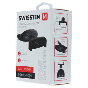Držák na mobil Swissten S-Grip S3-CD1, do CD mechaniky černý

 obrázek produktu 6 z 6