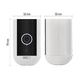 IP kamera EMOS GoSmart IP-210 SNAP s Wi-Fi bílá

 obrázek produktu 11 z 20