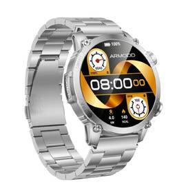 Chytré hodinky ARMODD Silentwatch 7 Pro GPS s kovovým řemínkem + silikonový řemínek stříbrné

 obrázek produktu 5 z 7