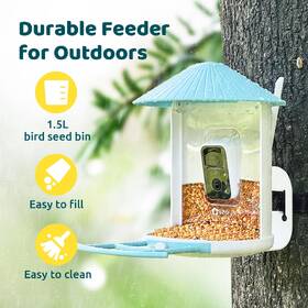 Ptačí krmítko Birdfy s kamerou a solárním panelem (AI předplatné) 

 obrázek produktu 5 z 9