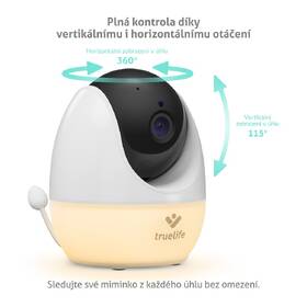 Dětská elektronická chůva TrueLife R4 Pro bílá

 obrázek produktu 9 z 15