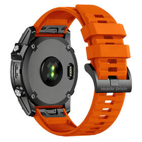 Řemínek Mobile Origin Easy Strap Silicone Watch 26mm oranžový

 obrázek produktu 2 z 6