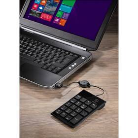 Klávesnice Hama SK140 Slimline, numerická černá

 obrázek produktu 5 z 5