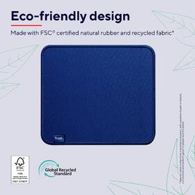 Podložka pod myš Trust Boye, 25 × 21 cm modrá

 obrázek produktu 2 z 4