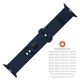 Řemínek FIXED Silicone Sporty Strap na Apple Watch 42/44/45mm modrý

 obrázek produktu 3 z 5