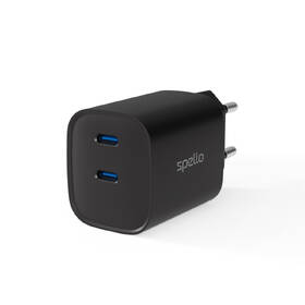 Nabíječka do sítě Spello by Epico ForceBoost GaN 45W 2x USB-C černá

 obrázek produktu 2 z 7