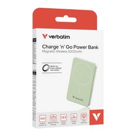 Powerbanka Verbatim Charge 'n' Go Essentials 5000 mAh zelená

 obrázek produktu 5 z 5