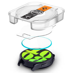Tvrzené sklo Spigen tR EZ Fit na Samsung Galaxy Watch6 44mm, (2 ks) 

 obrázek produktu 3 z 4