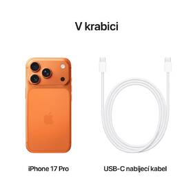 Mobilní telefon Apple 1TB kosmicky oranžový 

