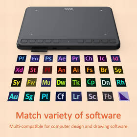 Grafický tablet UGEE S640 černý

 obrázek produktu 8 z 11