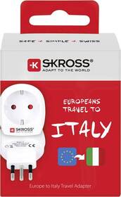 Cestovní adaptér SKROSS pro použití v Itálii bílý

 obrázek produktu 5 z 6