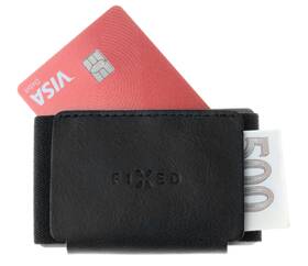 Peněženka FIXED Tiny Wallet pro AirTag z pravé hovězí kůže černá

 obrázek produktu 1 z 4