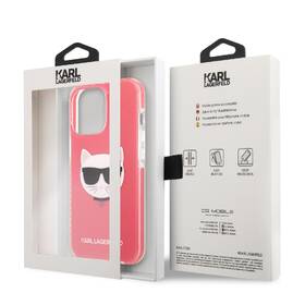 Kryt na mobil Karl Lagerfeld Choupette Head na Apple iPhone 13 Pro růžový

 obrázek produktu 3 z 3