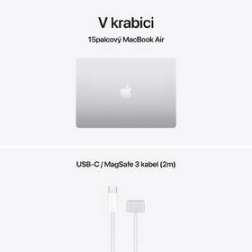 Notebook Apple 15" M5 10× CPU 10× GPU, 16 GB, 512 GB - stříbrný CZ 

 obrázek produktu 8 z 8