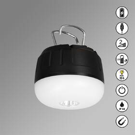 Svítilna Fischer & Honsel Multifunkční, MultiGlow, 1x LED, 2.0 černá/bílá

 obrázek produktu 1 z 4