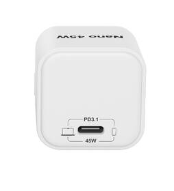 Nabíječka do sítě Cubenest PD Nano Adapter 45W N1D45 bílá

 obrázek produktu 3 z 10