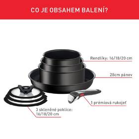 Sada hrnců Tefal L3959053, 8 ks 

 obrázek produktu 4 z 8