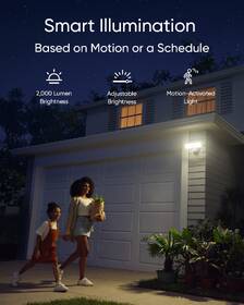 IP kamera Anker Floodlight Cam E340 Dual 3K bílá barva
