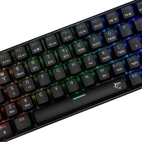 Klávesnice White Shark KAIKEN, CZ/SK layout, Red Switch černá

 obrázek produktu 2 z 8