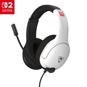 Headset Turtle Beach Airlite Fit, Nintendo Switch 2 černý/bílý

 obrázek produktu 1 z 10