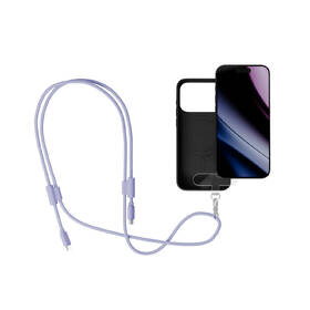 Kabel Epico Phone Lanyard USB-C/USB-C 1,45m fialový

 obrázek produktu 2 z 6