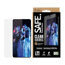 Tvrzené sklo PanzerGlass SAFE na Samsung Galaxy S26 Ultra s instalačním rámečkem 

 obrázek produktu 1 z 8