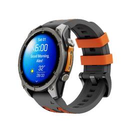 Řemínek Cubenest Premium Silicone Garmin QuickFit Band 26mm šedý/oranžový

 obrázek produktu 2 z 5