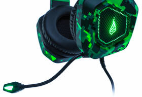 Headset SureFire Skirmish černý/zelený

 obrázek produktu 2 z 6