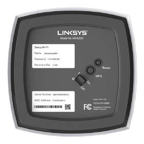 Komplexní Wi-Fi systém Linksys Velop AX4200 Tri-Band Mesh System, 1-pack bílý

 obrázek produktu 7 z 7